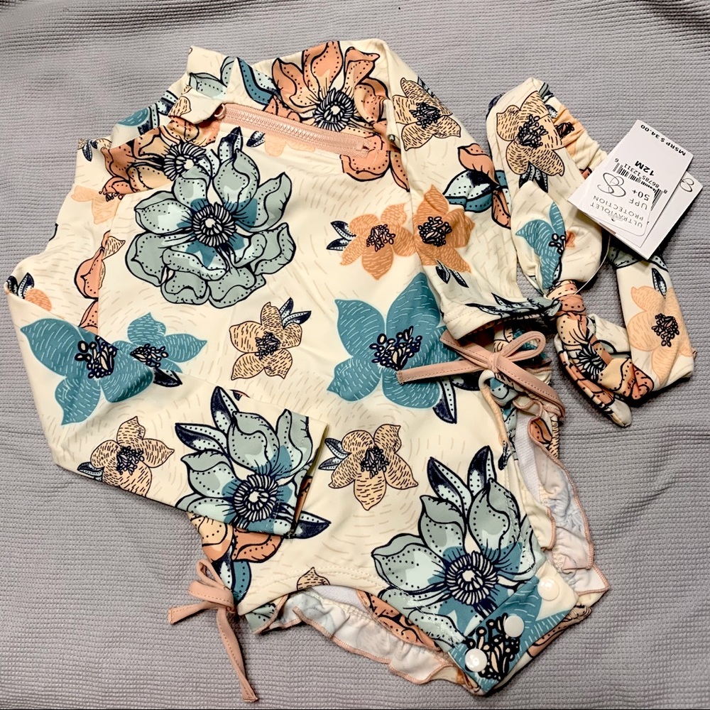 Jessica Simpson girls swimsuit